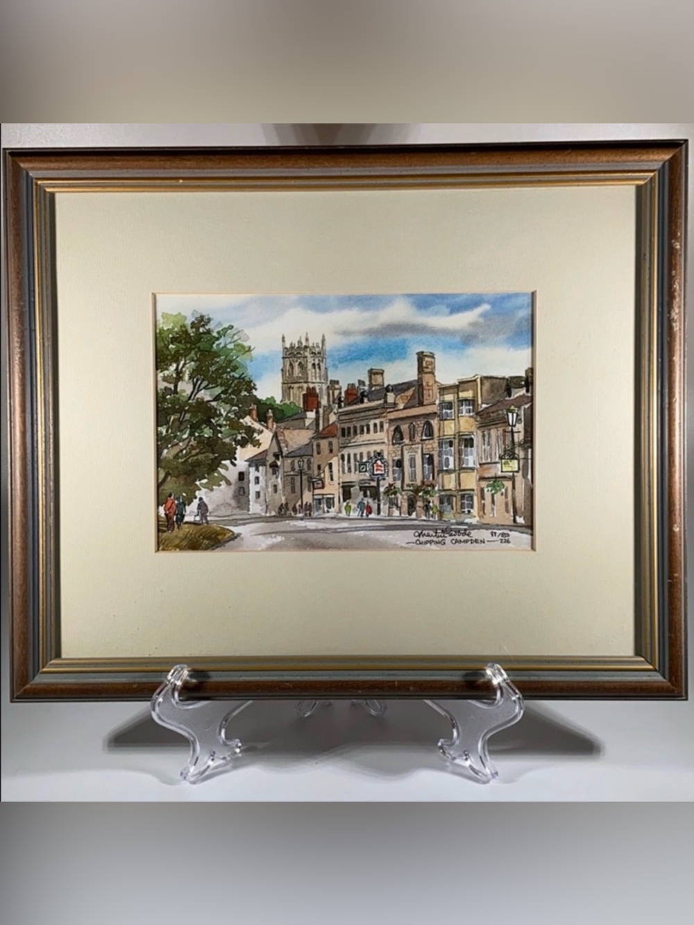 Water Color Print, Signed & Numbered